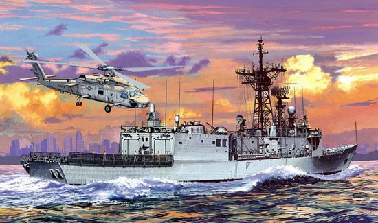 DML Military Kits - USS INGRAHAM FFG-61 1:700 - 7068