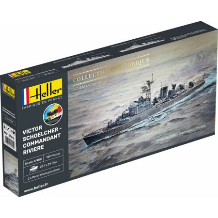 Heller Models - French warship starter set 1:400 - 57015