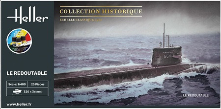Heller Models - German Uboat starter set 1:400 - 57075