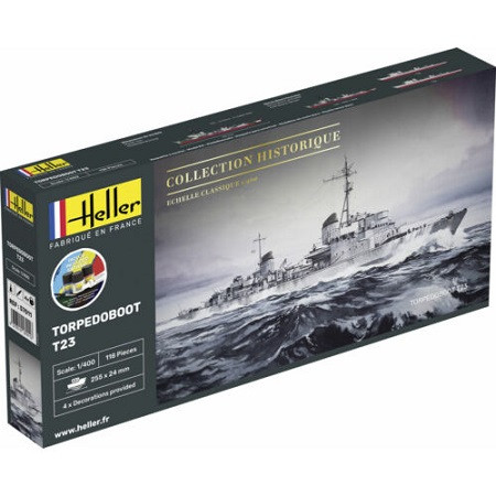 Heller Models - Torpedoboat starter set 1:400 - 57011