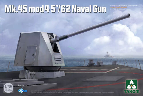 Takom Models - Mk45 Mod4 5'/62 Naval Gun 1:35 - 2182