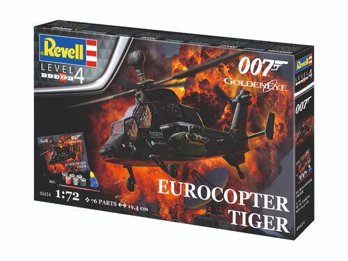Revell Monogram Germany - James Bond Eurocopter Tiger GS 1:72 - 5654