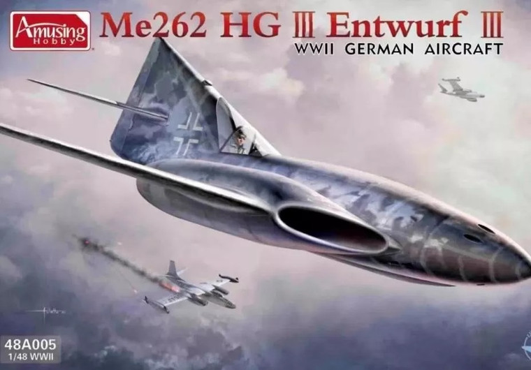 Amusing Hobby Kits - ME262 HG III Entwurf III 1:48 - 48A005