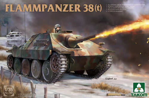 Takom Models - Flammpanzer 38t 1:35 - 2180