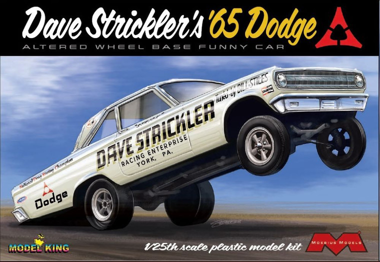 Aurora-Moebius Model Kits - 65 Dodge AWB Dave Strickler 1:24 - 2451