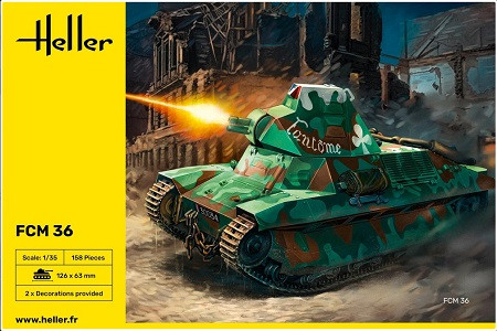 Heller Models - FCM 36 tank 1:35 - 30322