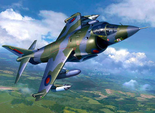 Revell Monogram Germany - Harrier GR.1 50th Anniv. GS 1:32 - 5690