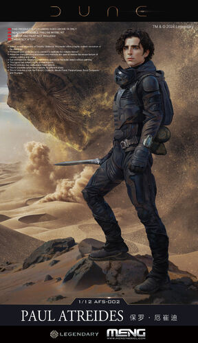 Meng Models - Dune Paul Atreides Plastic Figure 1:12 - AFS002