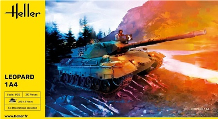 Heller Models - Leopard 1A4 Tank 1:35 - 81126