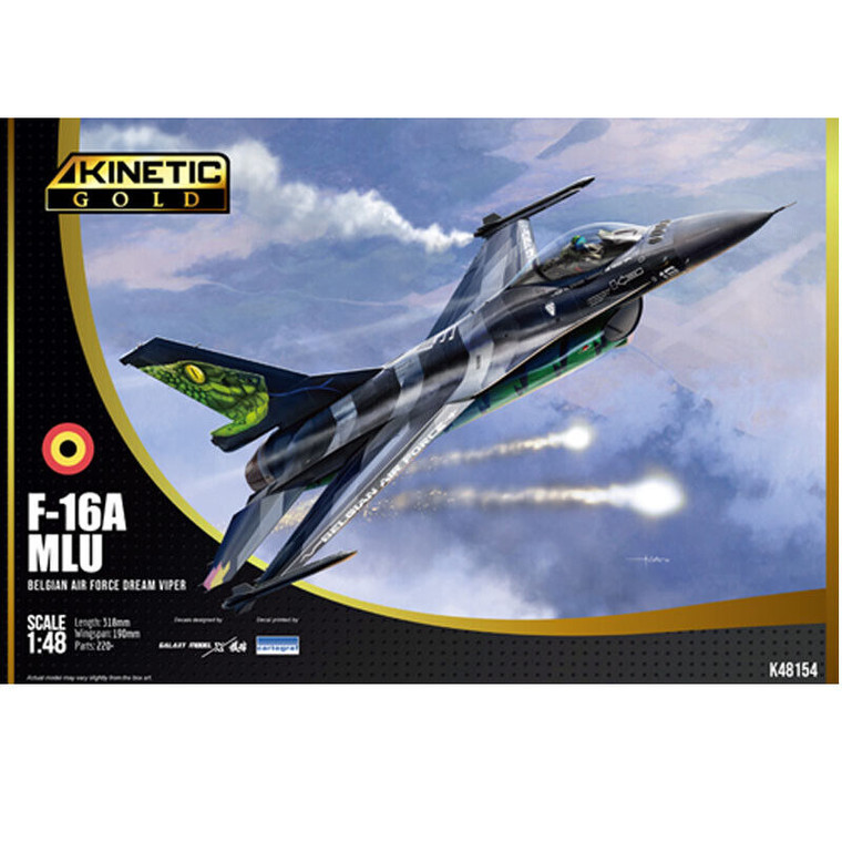 Kinetic Model Kits - F-16A MLU Dream Viper 1:48 - 48154