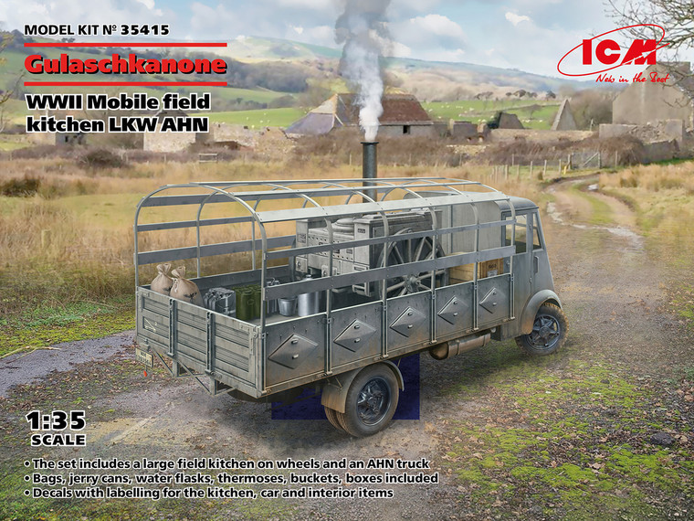 ICM Models - WW2 German mobile field kitchen - 35415