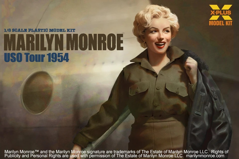 X-Plus Models - 1:8 Marilyn Monroe 1954 USO Tour - 200245