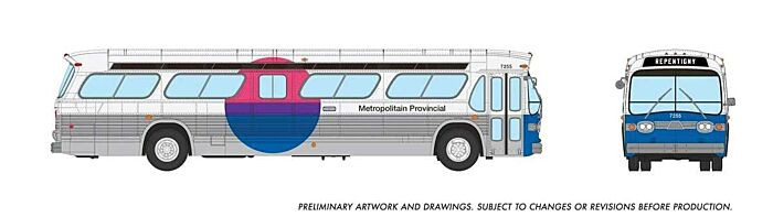 Rapido Trains - Ho Metropolitan Provincial RepentignyBus - 753121
