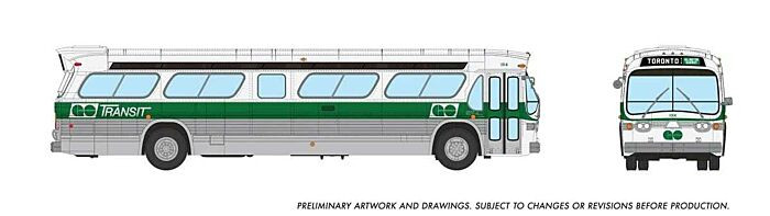 Rapido Trains - Ho Toronto via Islington Subway Bus 1014 - 753108