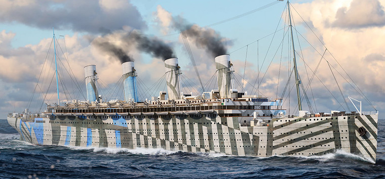 Hobby Boss Models - RMS Olympic Troop Ship 1:700 - 83421