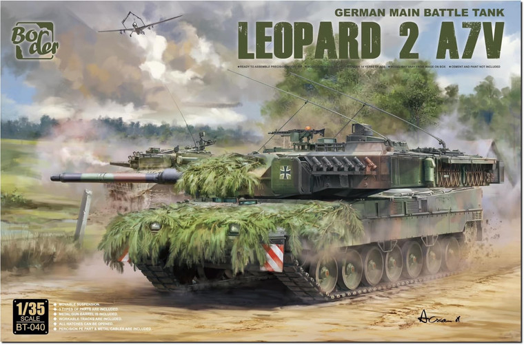 Border Models - Leopard 2A7V 1:35 - BT040