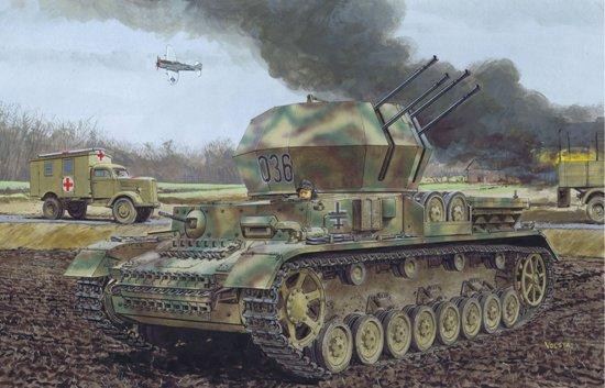DML Military Kits - Flakpanzer IV Ausf.G Wirbelwind 1:35 - 6926