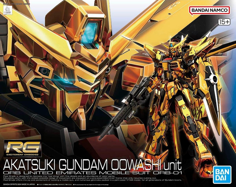 Bandai - Gundam Models - Akatsuki Gundam Oowashi unit 1:144 - 2700763