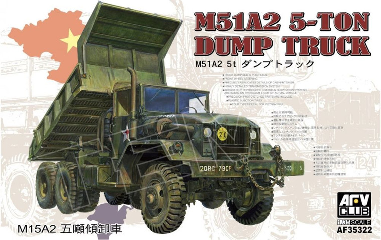 AFV Club - M51A2 5-Ton Dump Truck 1:35 - AF35322