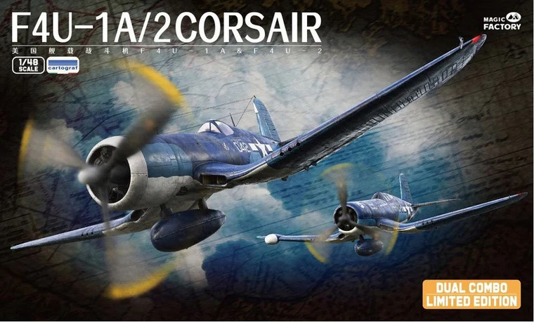 Magic Factory Models - F4U-1A/2 Corsair Dual Combo 1:48 - 5001
