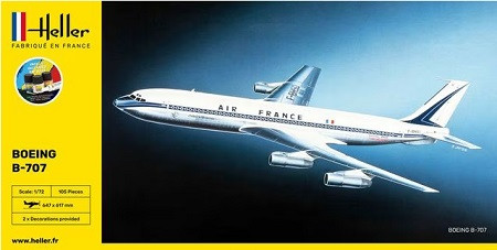 Heller Models - Boeing 707 starter set 1:72 - 56452