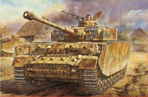 DML Military Kits - PzKpfw IV Ausf H Late Prem Ed 1943 1:35 - 6566