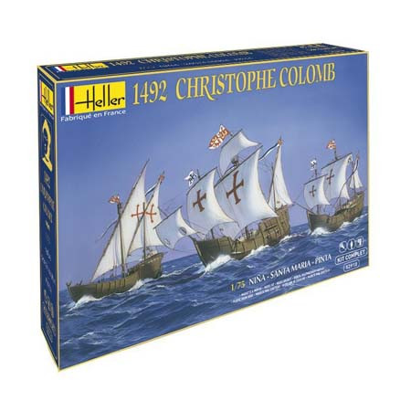 Heller Models - Columbus 3 ship set 1:75 - 52910