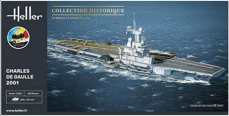 Heller Models - French carrier starter set 1:400 - 57072