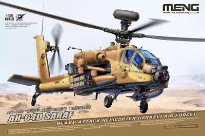 Meng Models - AH-64D IDF Saraf(Apache) 1:35 - QS005