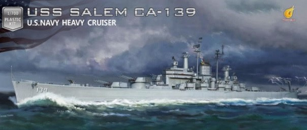 Very Fire Kits - Deluxe USS Salem CA-139 Heavy 1:700 - DX700908