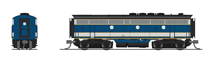 Broadway Limited - n F3B GM Demo #754B1 No Sound DCC Ready - 9225