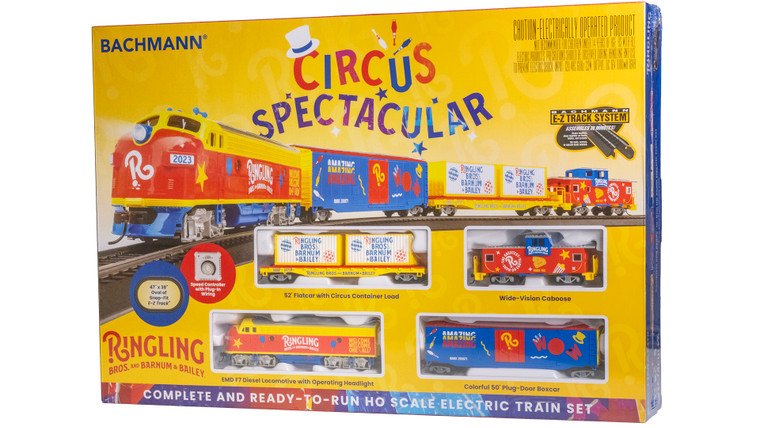Bachmann - HO Circus Spectacular Train Set - 780