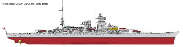DML Military Kits - Battleship Scharnhorst 1:350 - 1036