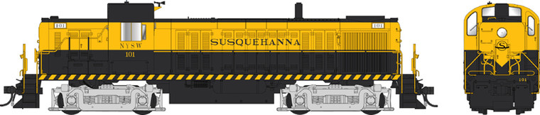 Bowser - Ho Alco RS-3 Diesel NYSW 101 - 25609