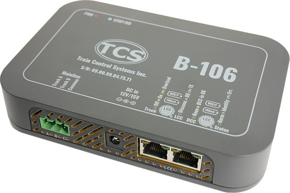 Train Control Systems - B-106 Auxiliary Booster 15V - B106