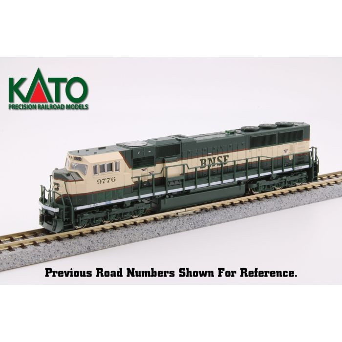 Kato - N SD70MAC BNSF Executive Paint #9799 DCC - 1766313D