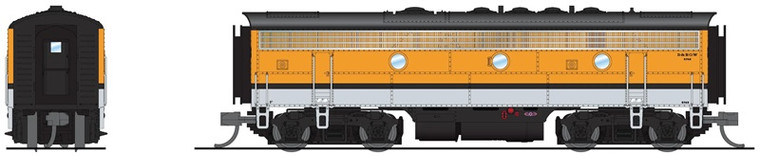 Broadway Limited - N EMD F7B DRGW #5743 1stripe HTDX - 9266