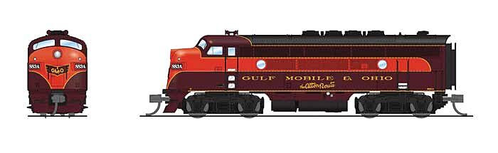 Broadway Limited - N F3A GMO #884 Snd/DC/DCC - 9210