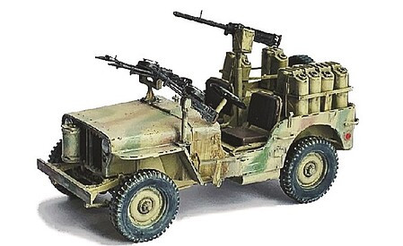 DML Military Kits - SAS 1/4 Ton 4x4 Patrol Car 1:6 - 75037
