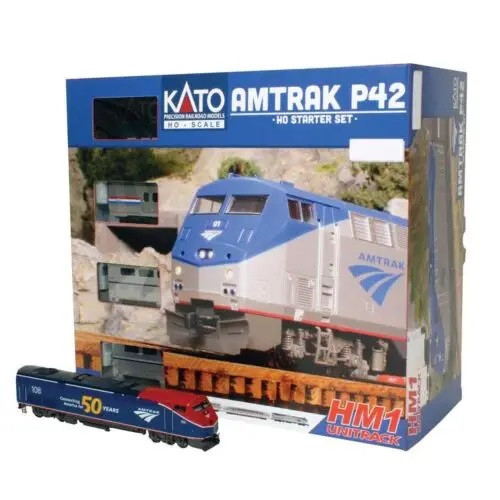 Kato - HO Amtrak P42 Starter Set(Phase6 #108) - 303004