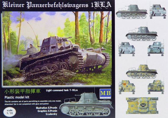Master Box Limited - Panzer 1 light command tank 1:35 - 3502