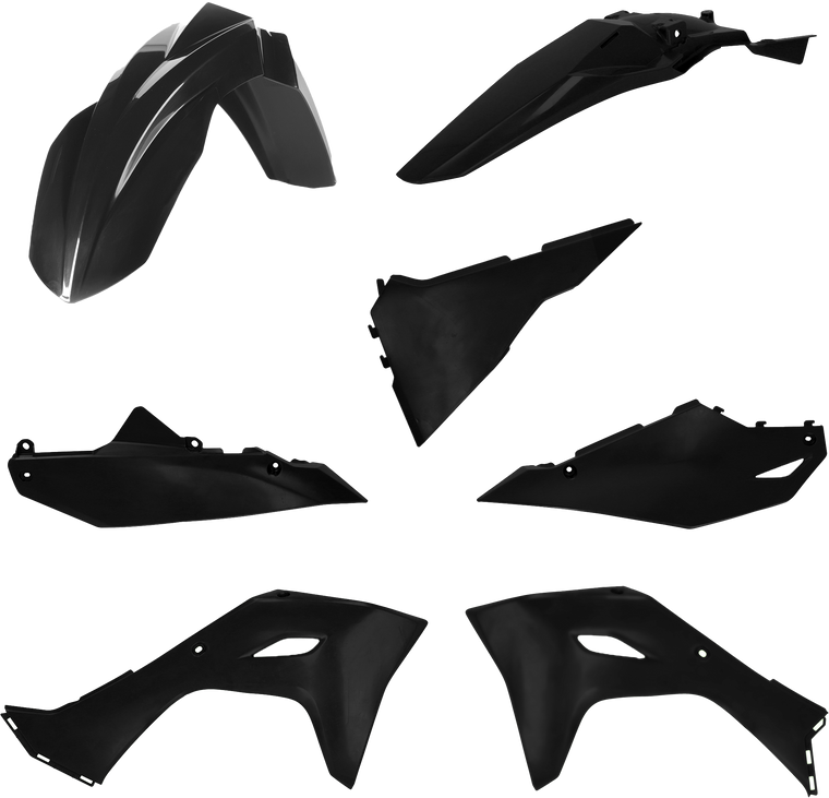 Acerbis - Plastic Kit Kaw Black - 2983560001