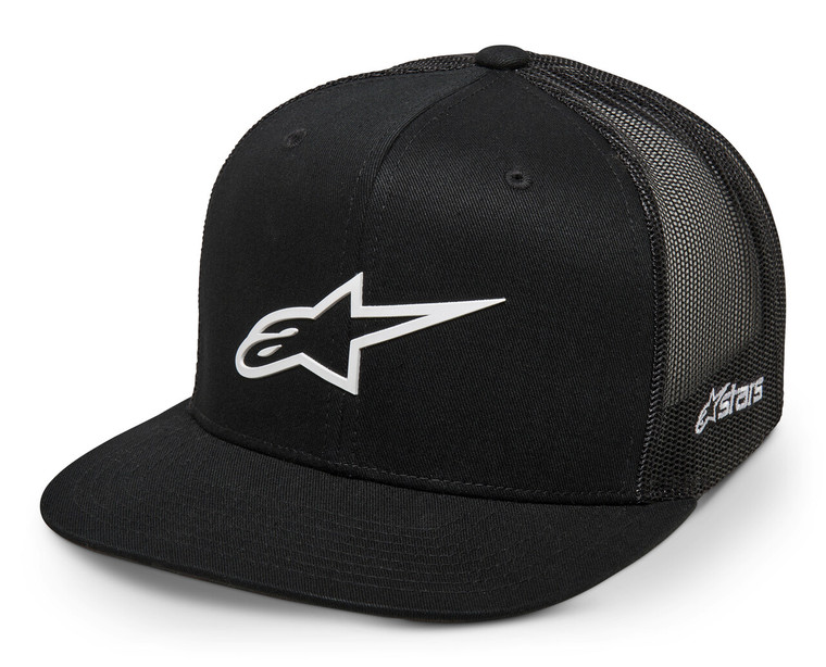Alpinestars - 3d Ageless Trucker Hat Black/white - 1214-81723-1020-OS Alpinestars - 3d Ageless Trucker Hat Black/white - 1214-81723-1020-OS