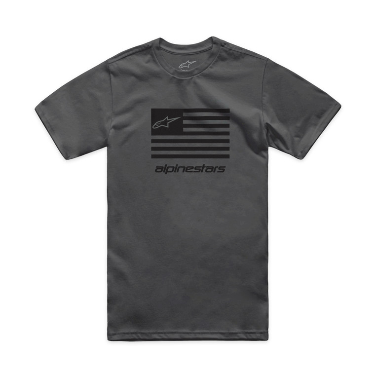 Alpinestars - Flag Csf Tee Charcoal/black Md - 1214-73130-1810-M