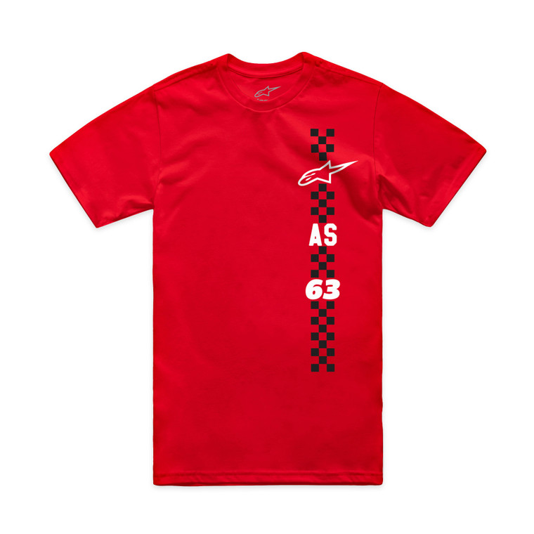 Alpinestars - Liver Csf Tee Red Md - 1214-73136-30-M