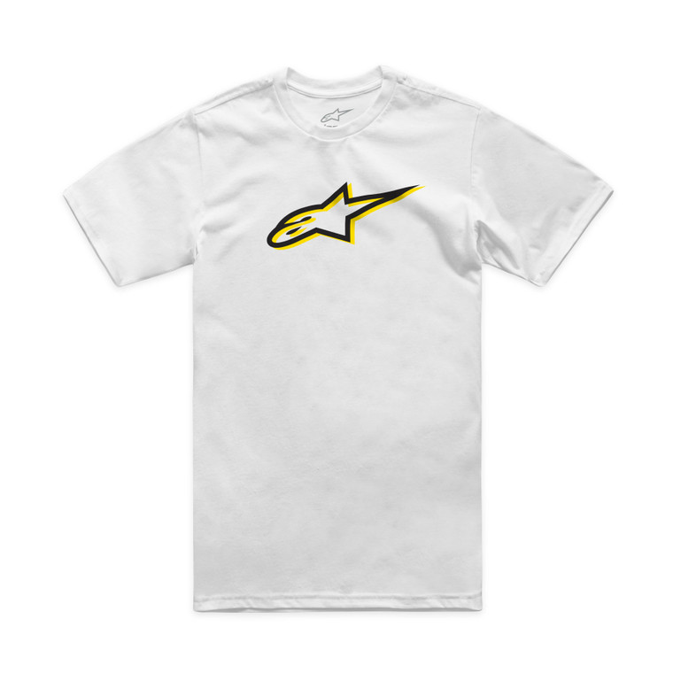 Alpinestars - Ageless Shadow Csf Tee White/black Lg - 1214-73104-2010-L
