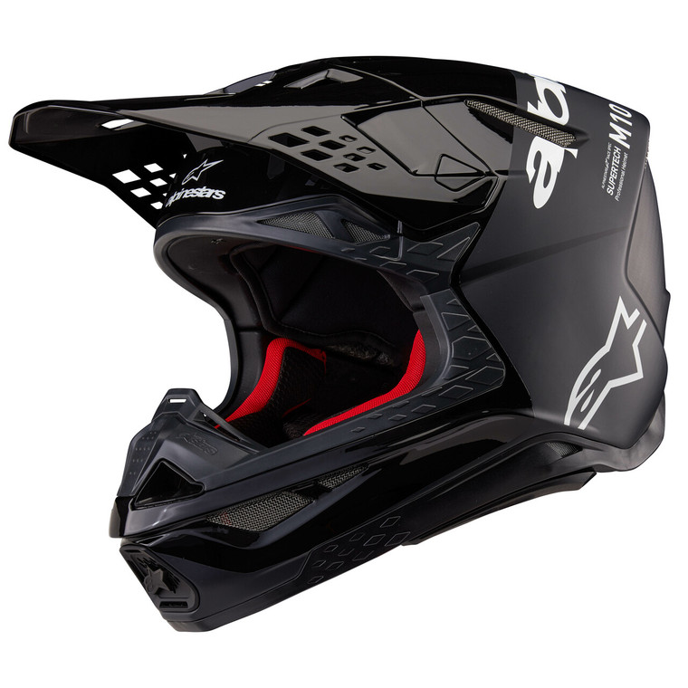 Alpinestars - Supertech S-m10 Flood Helmet Black/dark Grey M&g Md - 8301023-1310-M