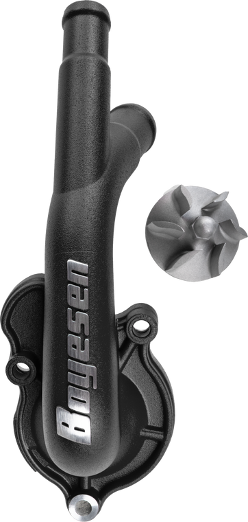 Boyesen - Waterpump Cover & Impeller Kit Black - WPK-06DB