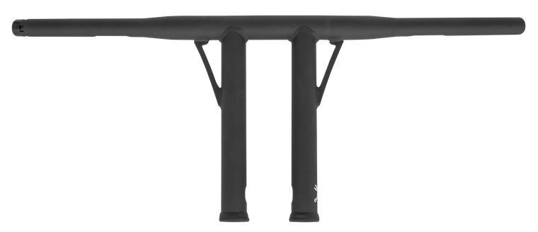 Burly Brand - Folsom 10" Bar Matte Black - B12-5504TB