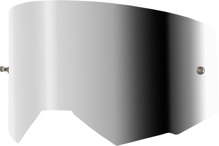 Fly Racing - Single Lens W/ Post Adult W/ Silver Mirror/smoke Lens - 37-5415